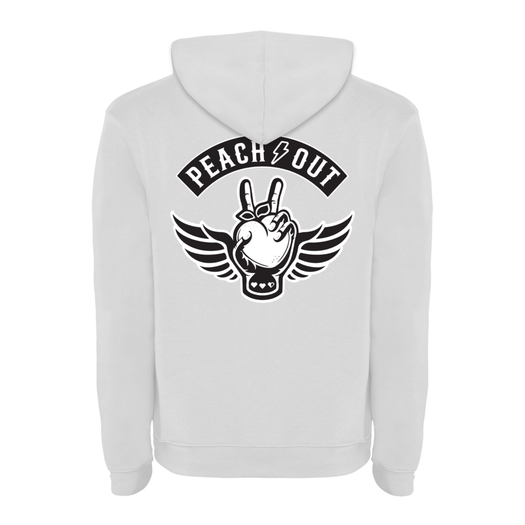 RitterČančer Peach Out bel pulover