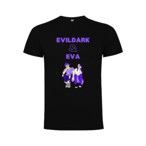 EvilDark & Eva črna majica