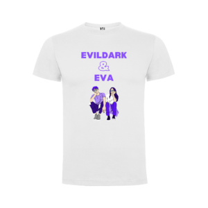 EvilDark & Eva bela majica