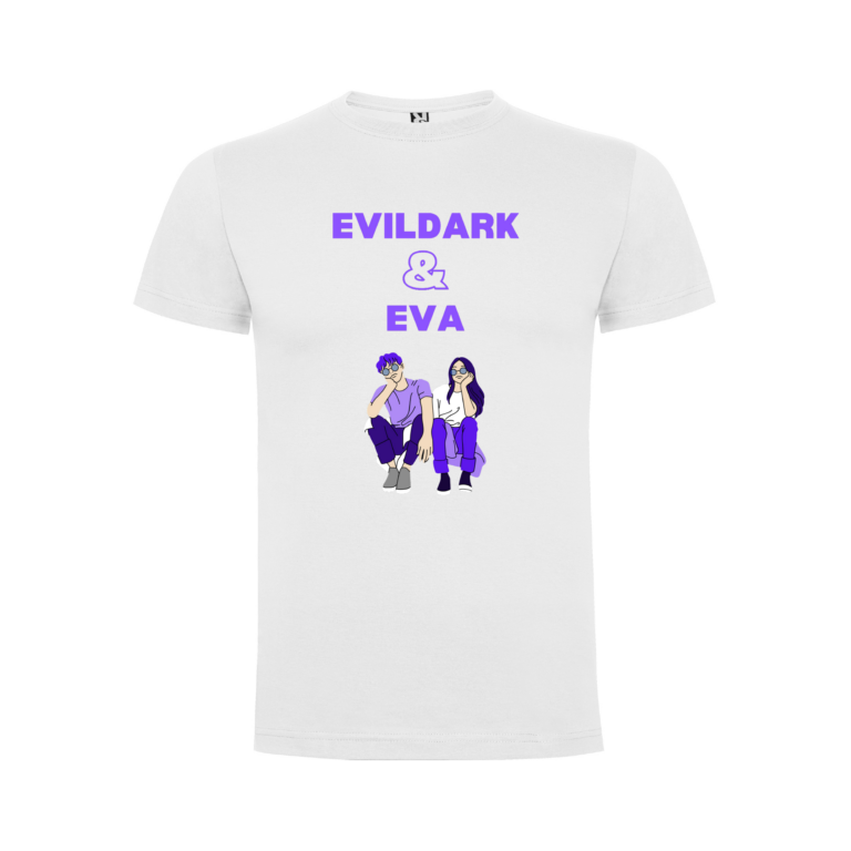 EvilDark & Eva bela majica
