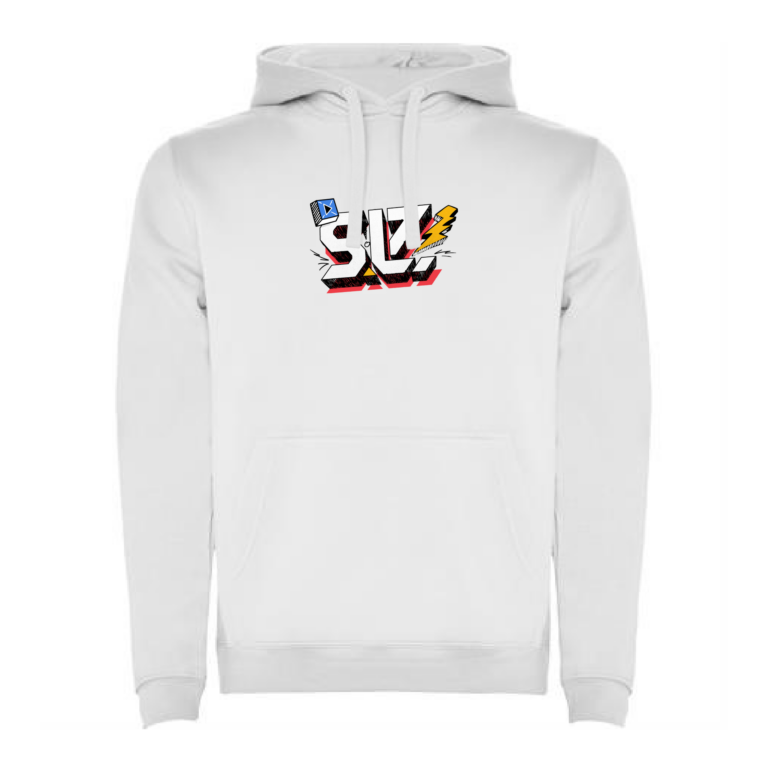ScorpLZ Logo Ilustriran bel pulover